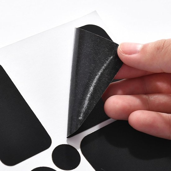 Reparatie Patches - Kleding Tape - Outdoor Gear Herstellen - Zelfklevend Waterdicht - 6 Stuks - Zwart — afbeelding 2