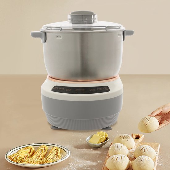 M-Goods Deegmachine 7L - Elektrische Kneedmachine - Deeg Kneden en Rijzen - Instelbare Kneedtijd - 250W Krachtige Motor van M Goods — afbeelding 3