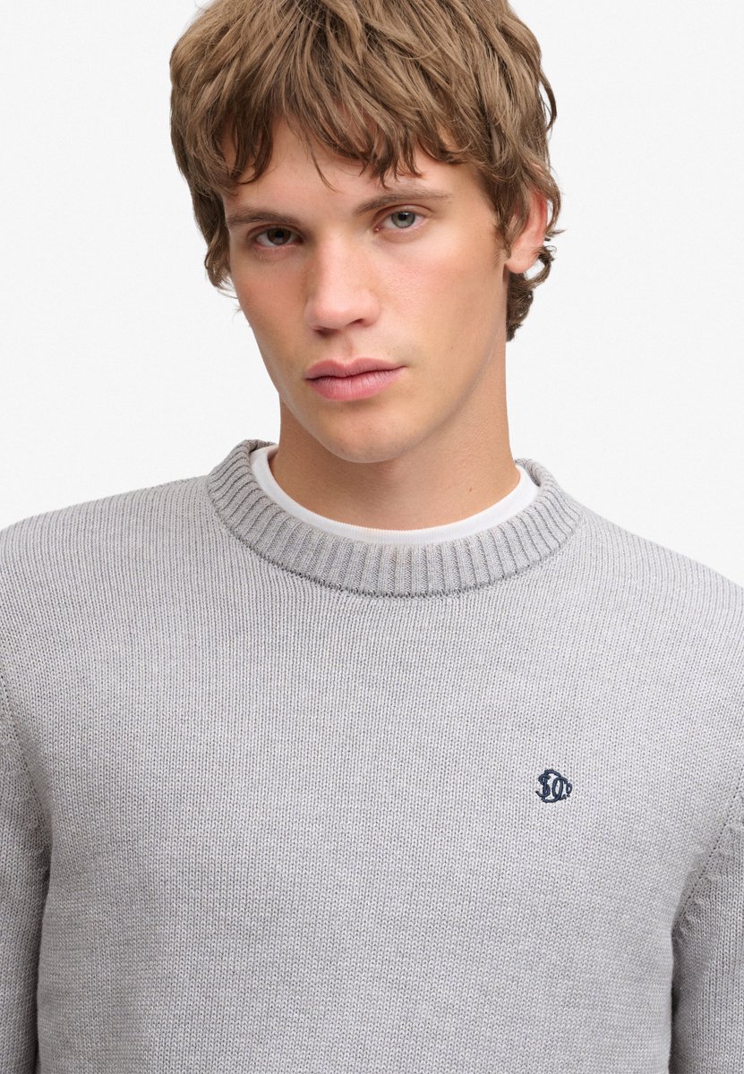Superdry - Preppy Cotton Trui - Heren - Sweaters