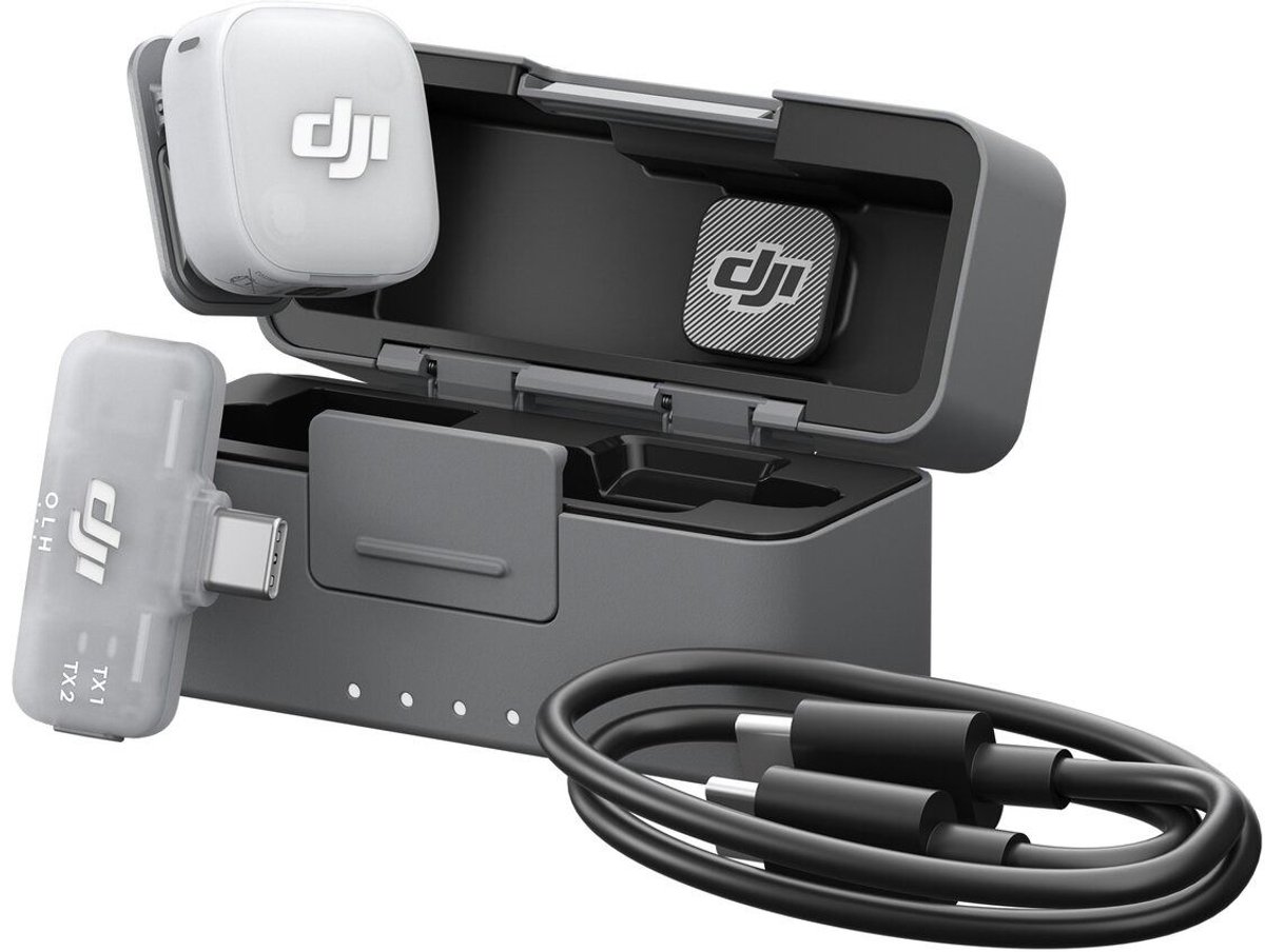 DJI – Mic Mini 2 – Draadloze microfoonkit – USB-C RX