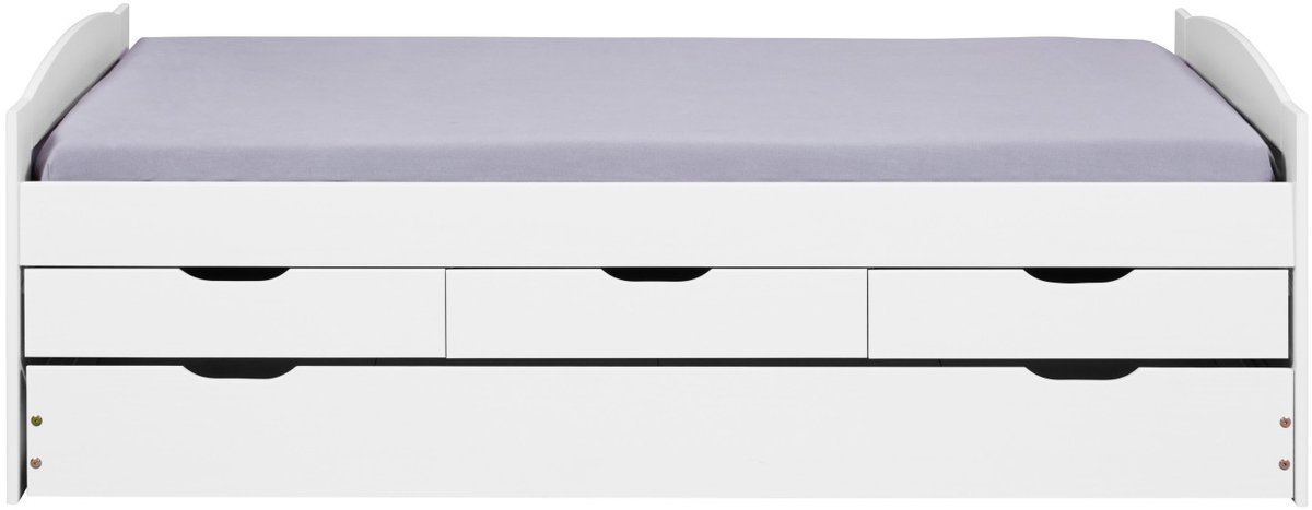 Interlink SAS Ulli - Bed - 98x205 cm - Wit