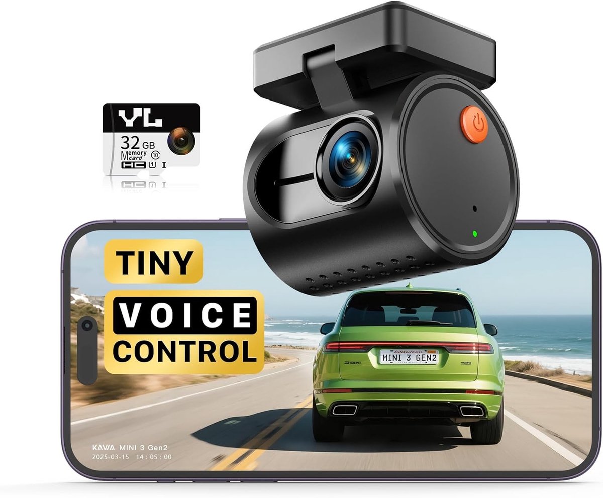 Mini Dashcam - QHD - Spraakbediening - Nachtzicht - Voor Auto