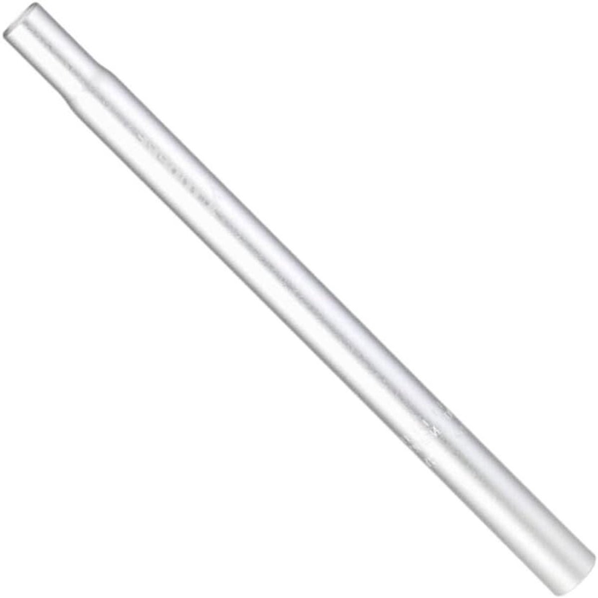 Fiets Zadelpen - Zadelbuis Onderdeel - Fietsen Onderhoud - Aluminium Legering - 25.4-350 mm - Zilver