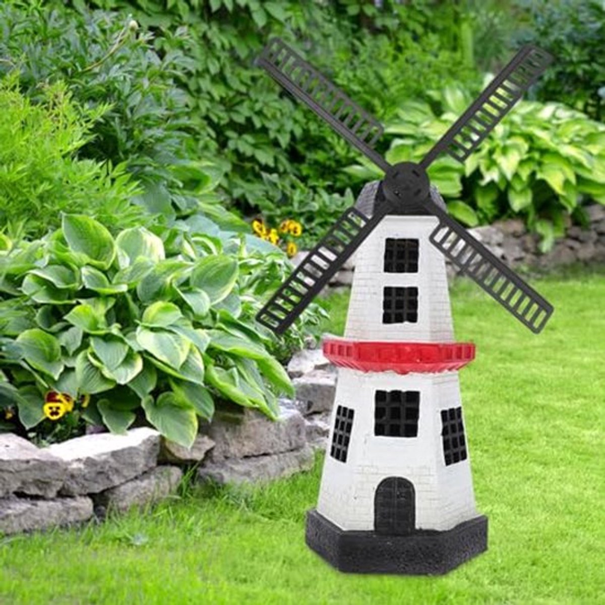 Tuinschommel Bladen Set voor Binnenplaats Decoratie Zonne-energie Tuinschommel Onderdelen Buitenshuis Plastic Tuinschommel Bladeren