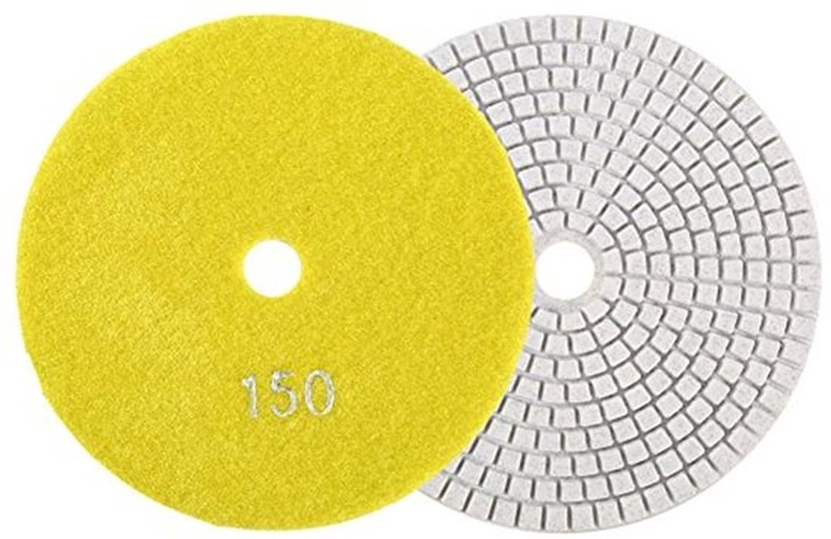 125mm 5" Diamant Slijpschijf Polijsten Voor Graniet Marmer Beton Steen (150)