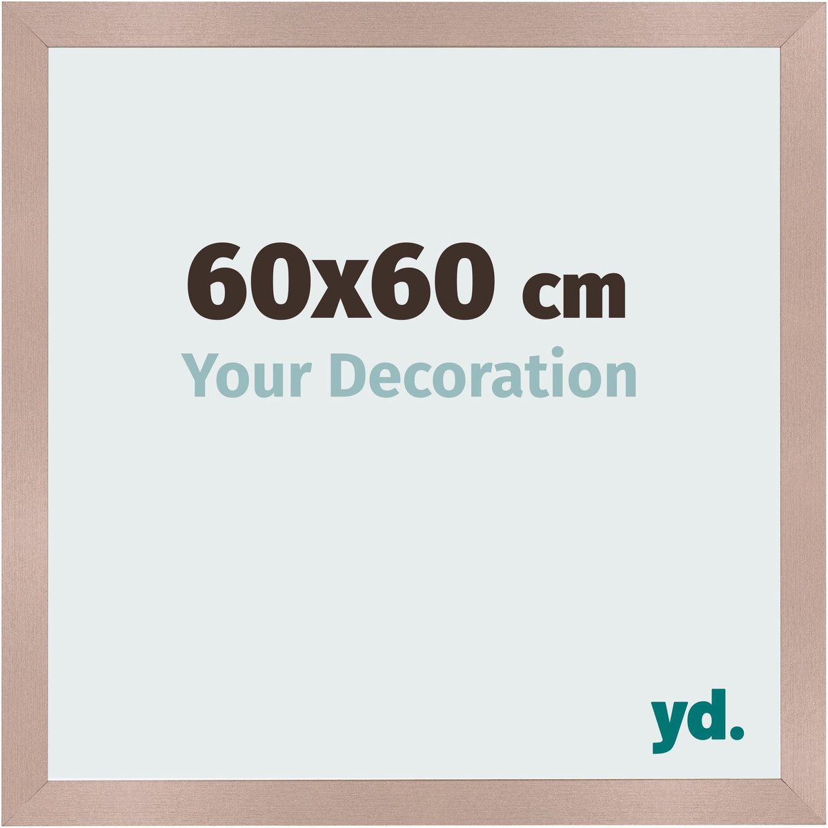 Your Decoration - Fotolijst 60x60 cm - MDF - Oudroze - Bologna