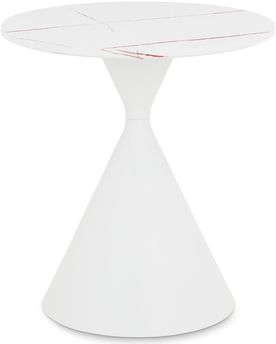 Salontafel ISOMA rond 50 cm – Wit