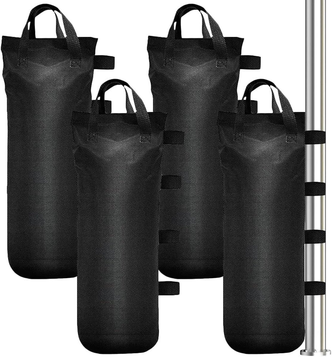 SnelShoppen - Gewichten voor Paviljoen - 4 Stuks Zandzakken 800D Oxford - Dikke Zandzakken voor Verzwaring Tent - 50 x 20 cm - Ideaal voor Feesten, Tu
