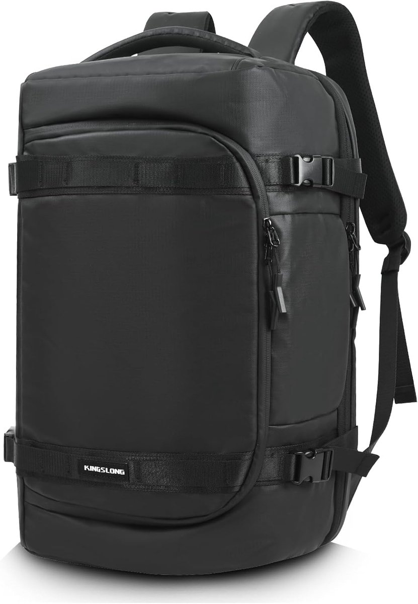 SnelShoppen - Vacuum Reiszak 58L Waterbestendig, Compact, Bescherming voor Laptop 15,6-17,3 inch, Inclusief Pomp, Ideaal voor Vliegen/EasyJet/Ryanair,