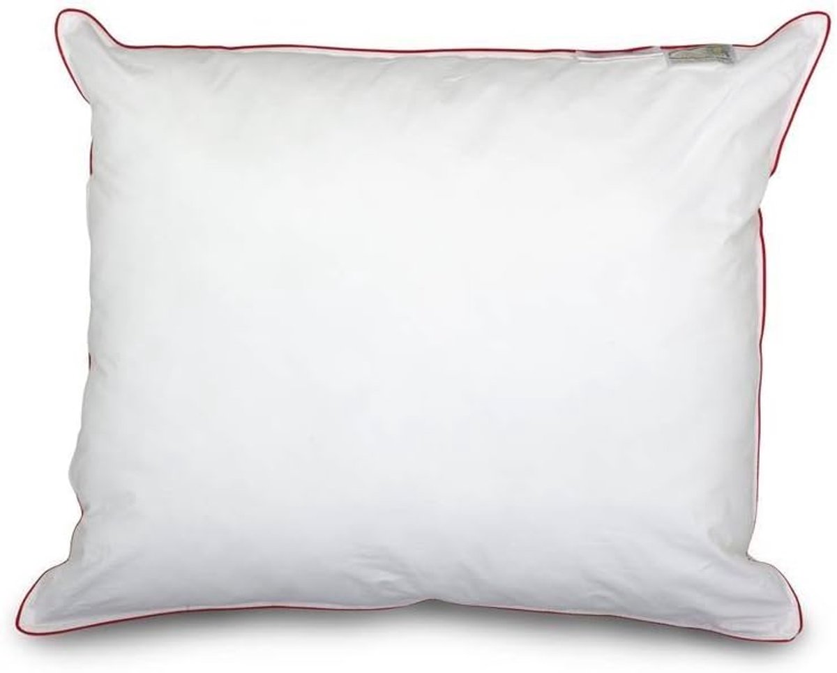 SnelShoppen - Hoofdkussen Synthetisch 60x70 cm - Medium Stevigheid - Wit - Perfect voor Draaier, Rugslaper en Zijslaper - Comfortabel en Ondersteunend