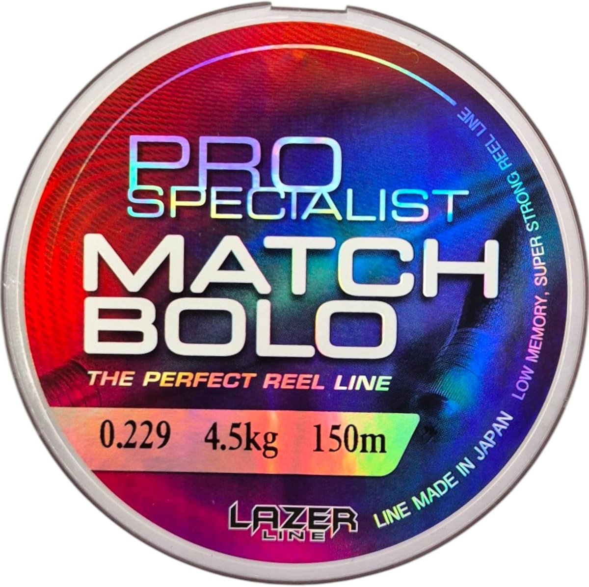 SnelShoppen - Monofil Fishing Line 150 m - 0.22 mm Diameter - 4.5 kg Test - Koper Rood Bruin Nylon Draad - Perfect voor Snoek, Zander, Forel, Karper,