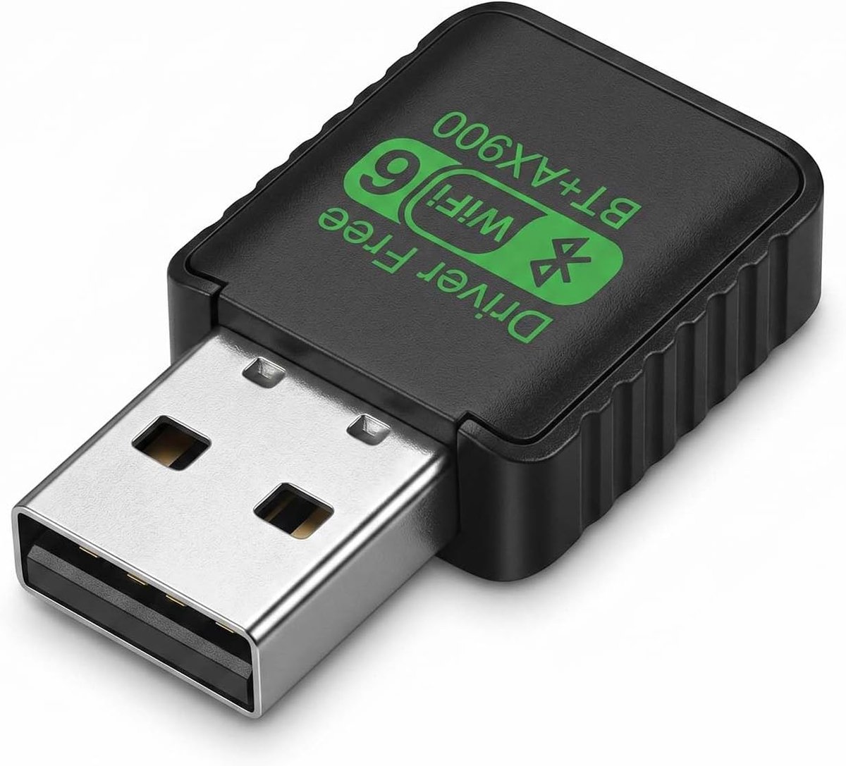 SnelShoppen - WLAN Stick WiFi 6 Bluetooth Adapter USB WLAN Stick met AX900 Dual Band 5GHz 600Mbit/s, USB Bluetooth Dongle voor PC - Ideaal voor Window