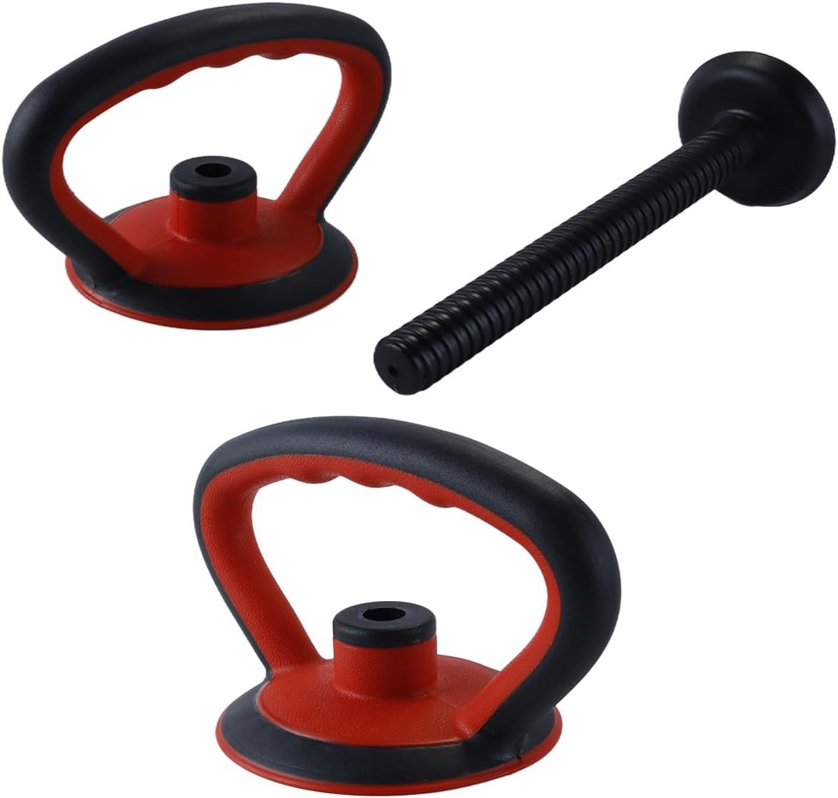 Thijox - Ausi Kettlebell-handgrepen set met antislipgewichtgreep, lichtgewicht en duurzame kettlebell-greepbevestiging voor halters, gewichtheffen, fi