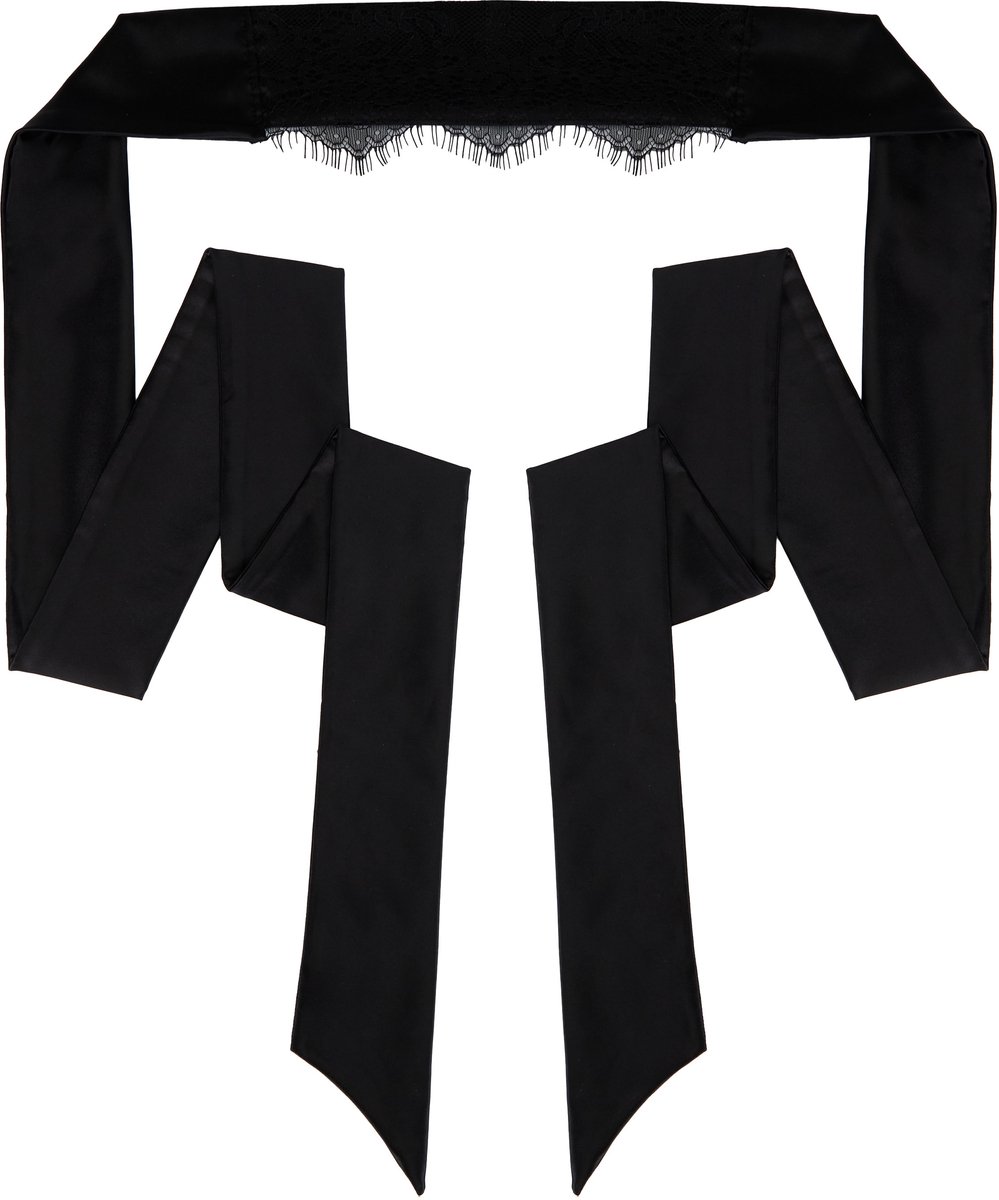 Hunkemöller Kanten Oogmasker Zwart