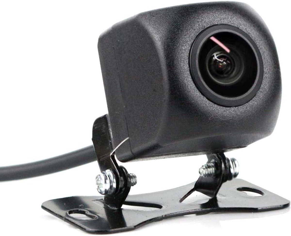 SnelShoppen - Achteruitrijcamera 12V 1A Fisheye-lens met 160 Graden Kijkhoek en Nachtzicht voor Auto, Truck, SUV, Minivan en Zadeltrekker