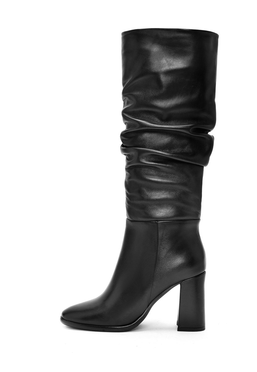 DERIMOD Heeled Boots Leather Heeled Boots