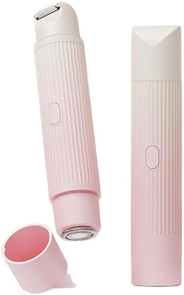KZQ Oplaadbaar Usb C Multifunctioneel Ontharingsapparaat Voor Vrouwen – Geschikt Voor Het Hele Lichaam – Roze