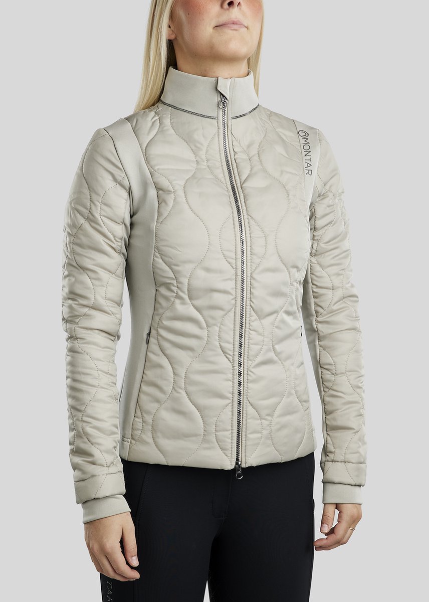 Montar Hybrid Jas MoMary-Grey Silver-L