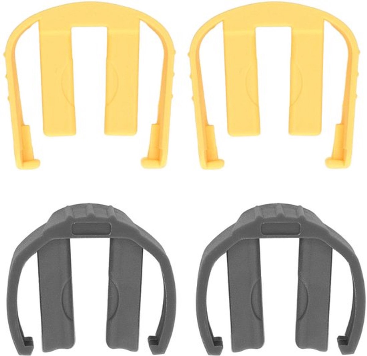 2Pcs Car Pressure Washer Quick Coupling Buckle Car Washer C Clip Vervangingsonderdeel Voor Karcher K2 K3 K7(Grey)