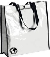 Eco shopper tas wit - Milieuvriendelijke boodschappentassen en shoppers - 38 x 38 cm