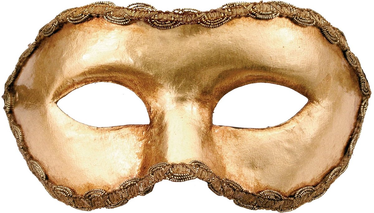 Colombina Oro - Venetiaans Masker Goud