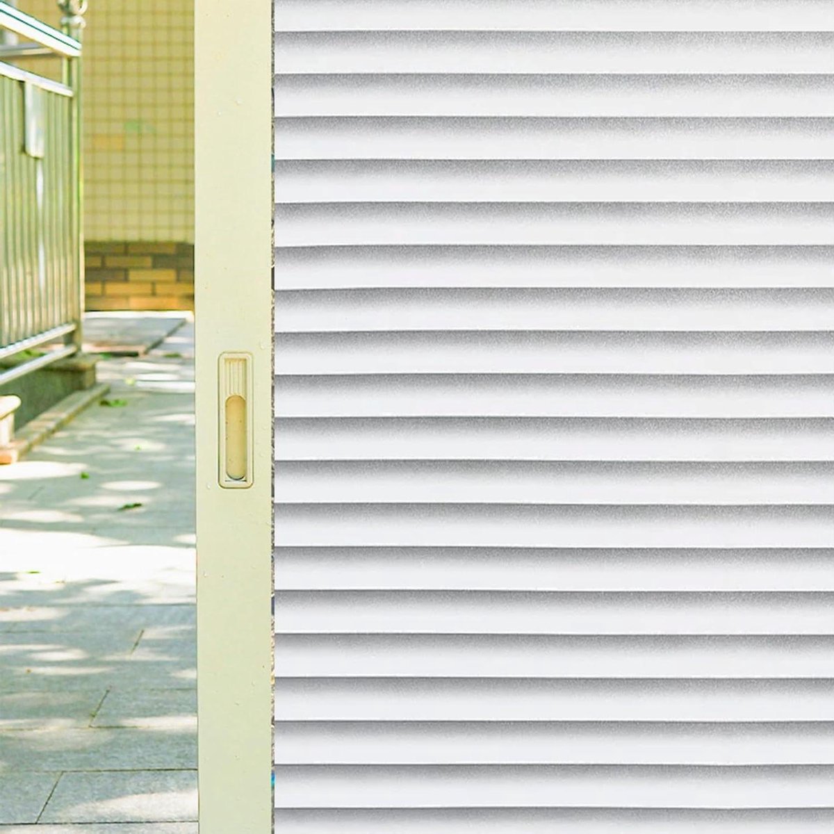 Zelfklevende Folie - Raamvinyl Privacy - Bescherm Privacy - Lijmvrij Statisch - 20 x 490 cm - Mat
