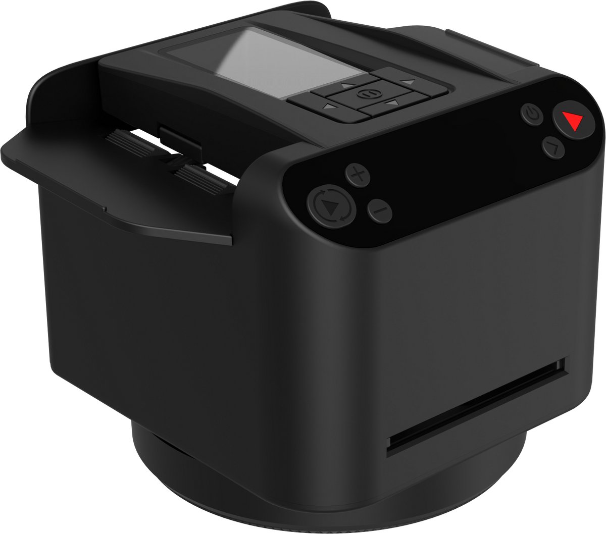 OUYLAF Kaartenschudder 2-in-1 - Automatische Kaartenschudmachine en Dealer - Met Nederlandse handleiding - Kaartschudder draadloos - Geschikt voor 2-12 spelers – met 360° draaibare kaartverdeler - Zwart