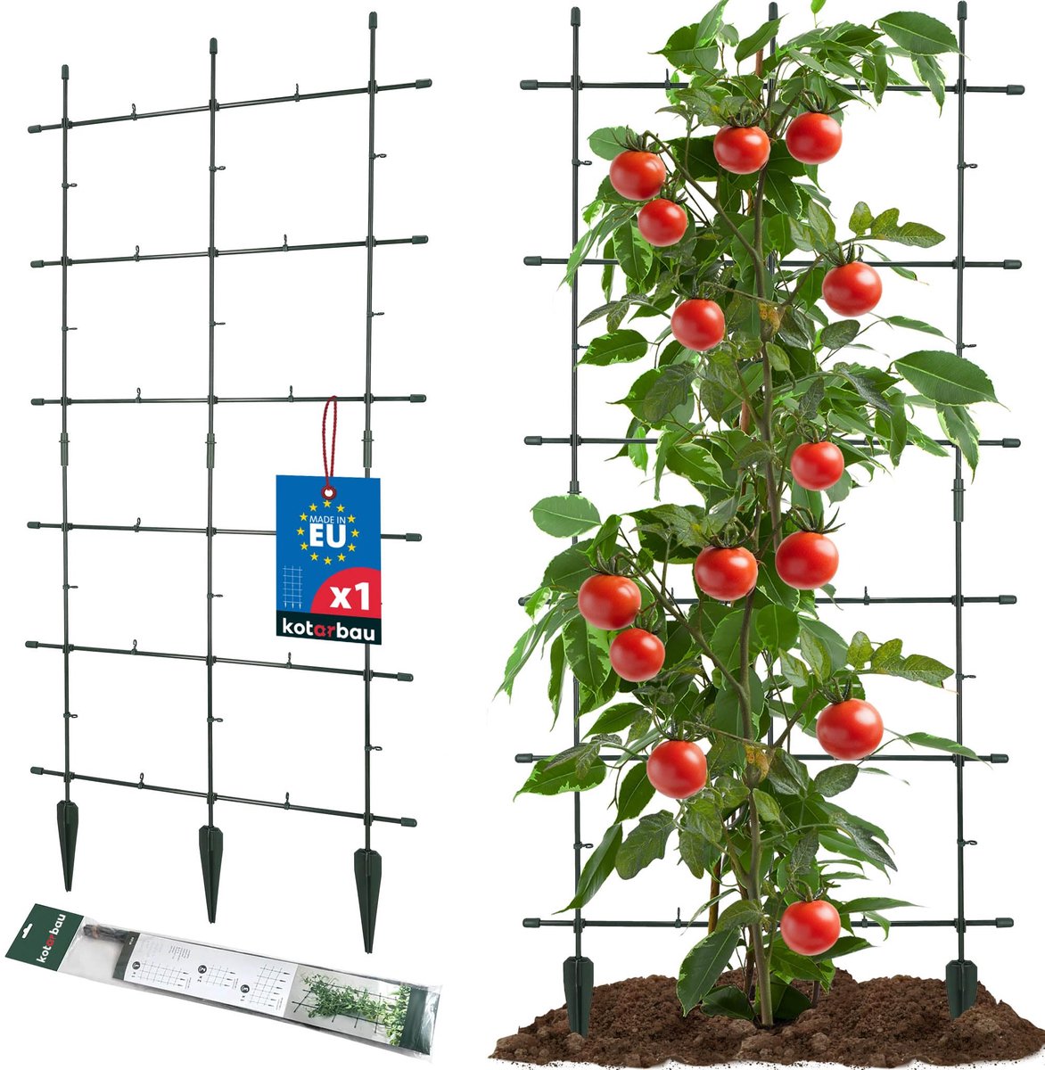 KOTARBAU Plantensteun Klimplanten, Trellis Klimplanten 60x120 cm