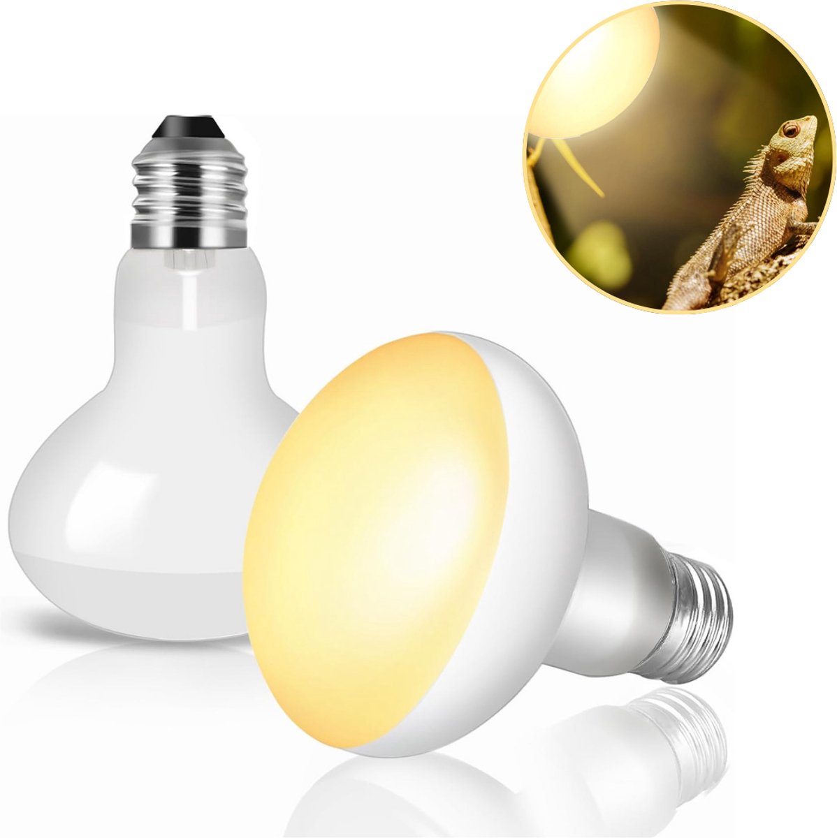 CLGP® Warmtelamp Reptielen - Terrarium - Reptielenlamp