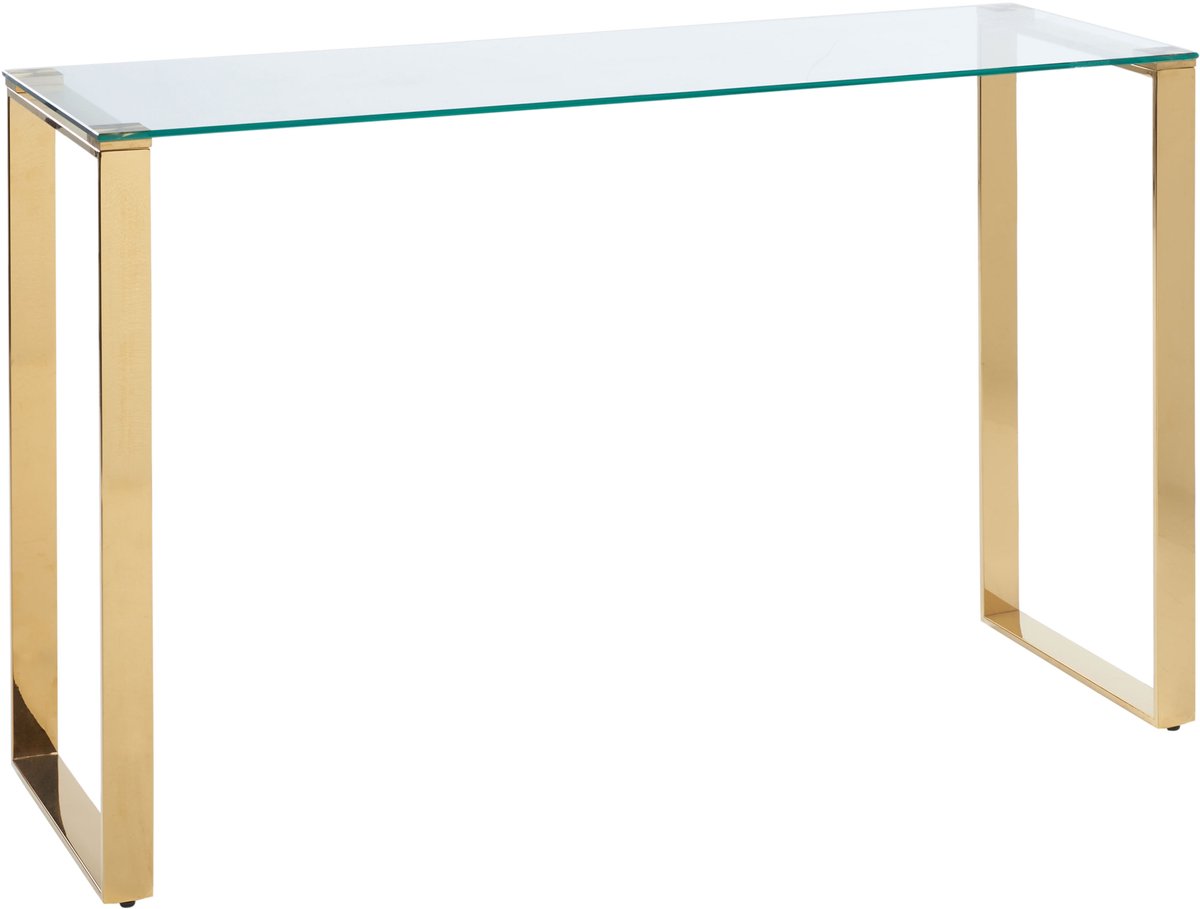 TILON - Sidetable - Transparant - Veiligheidsglas