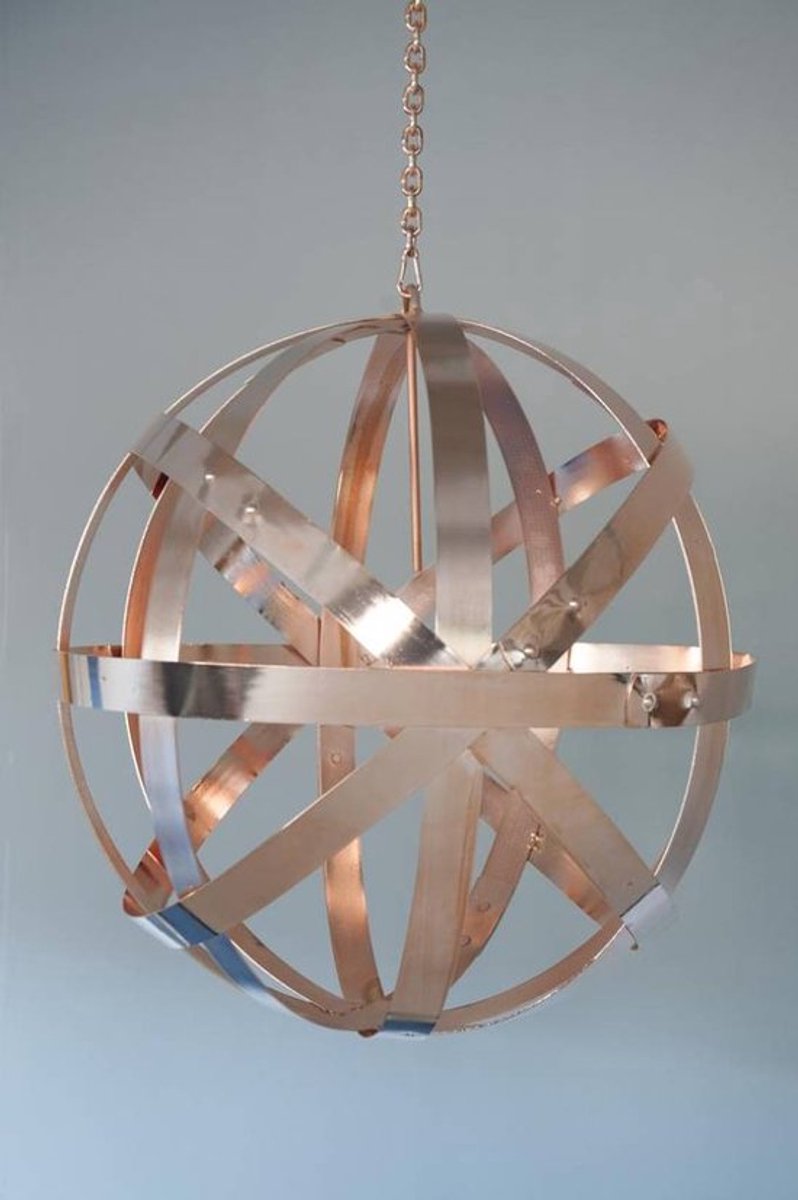 Hanglamp "Corsica" 57cm / Koper