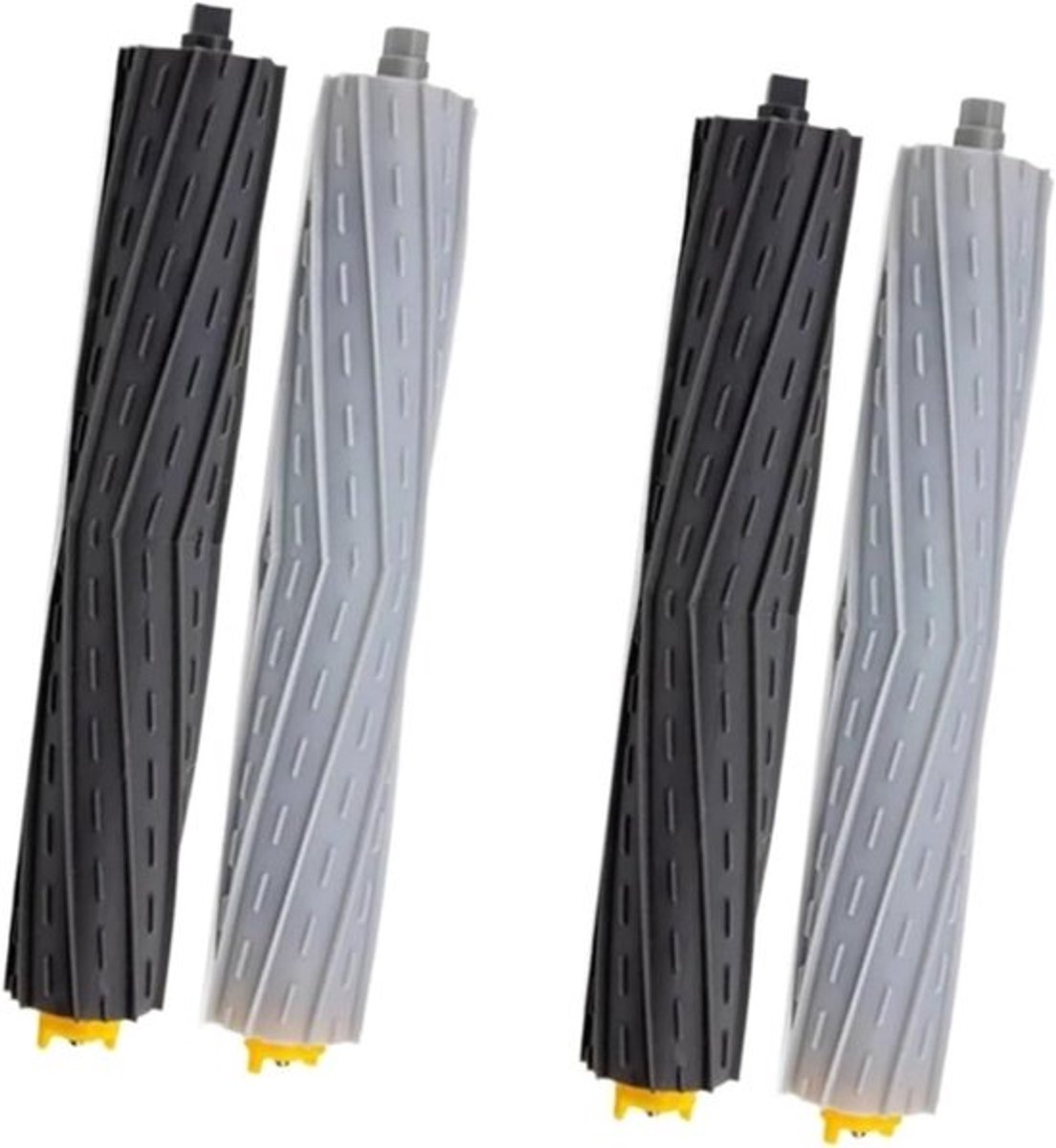 Stofzuigerborstel - Vervangingsonderdeel voor stofzuiger - 2 sets niet-klevende stofzuigerborstels - Geschikt voor IRobot Roomba 800/900-serie - Stofzuigeraccessoireset