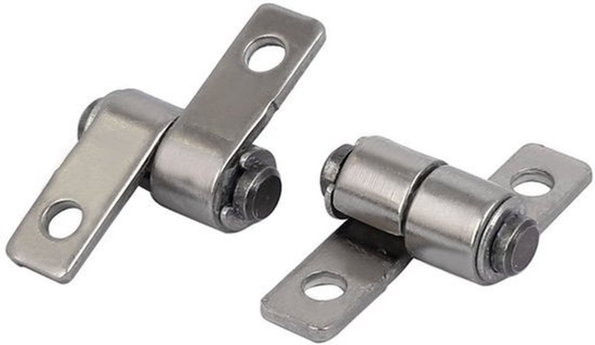 2pcs Frictie Scharnier 18mm x 28.5mm x 8mm - 360 Graden Draaihoek - Metaal