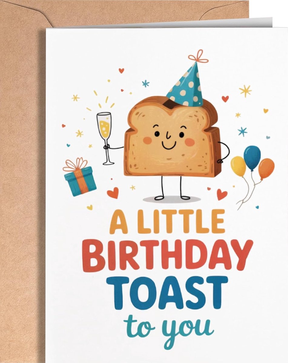 SnelShoppen - Grappige Verjaardagskaart - Happy Birthday Kaarten voor Hem of Haar - Verjaardagskaart voor Mannen, Vrouwen, Echtgenoot of Echtgenote -