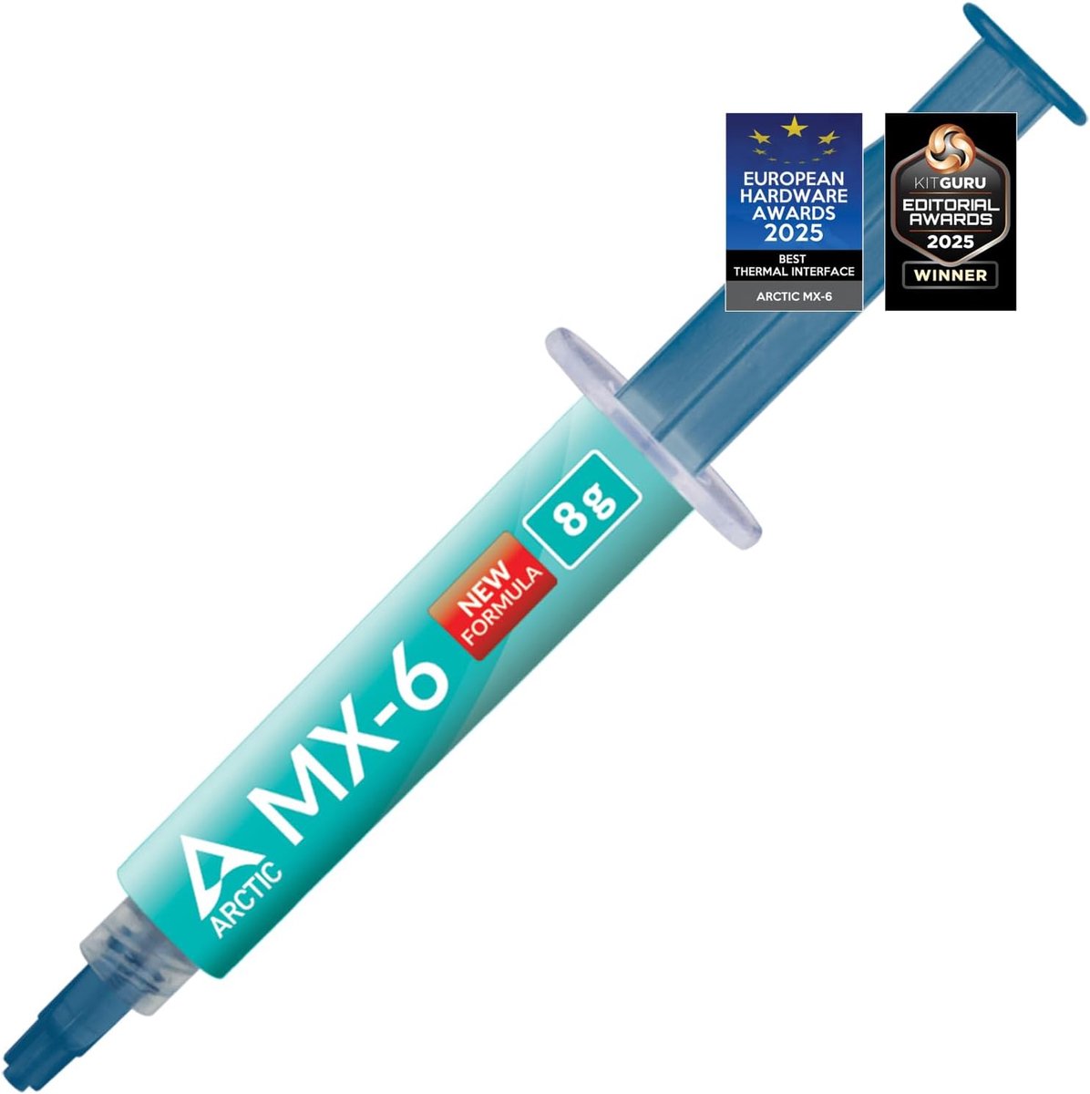 SnelShoppen - Premium Thermal Paste - ARCTIC MX-6 (8g) - Hoge Thermische Geleidbaarheid, Langdurig, Niet-geleidende Pasta voor CPU, Grafische Kaarten,