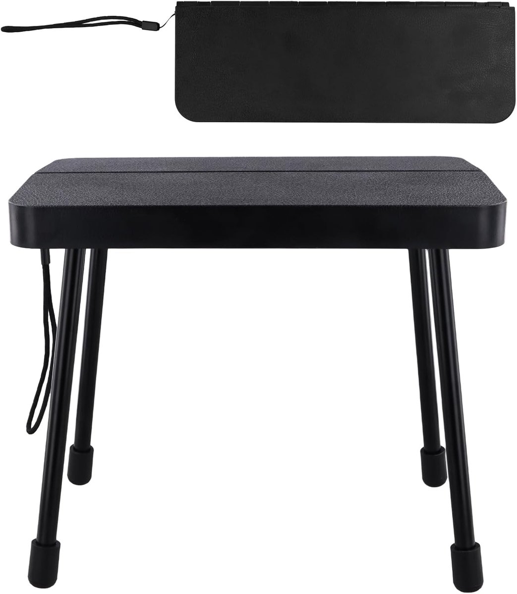 SnelShoppen - Vouwbare Campingstoel - Lichtgewicht Mini Stoel voor Hiking, Vissen, Tuin, Barbecue en Strand - Aluminium Legering - Draagvermogen tot 1