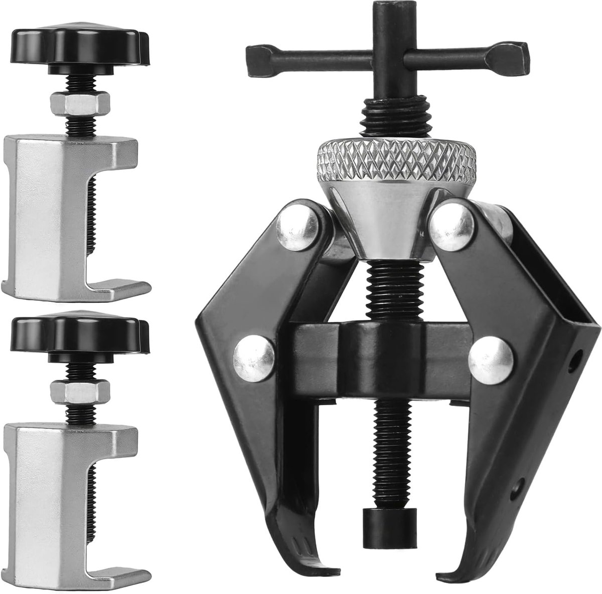 SnelShoppen - 3-delige universele ruitenwisser arm trekker - verstelbare wiper arm verwijderen tool - tot 36 mm opening - hoogwaardig staal
