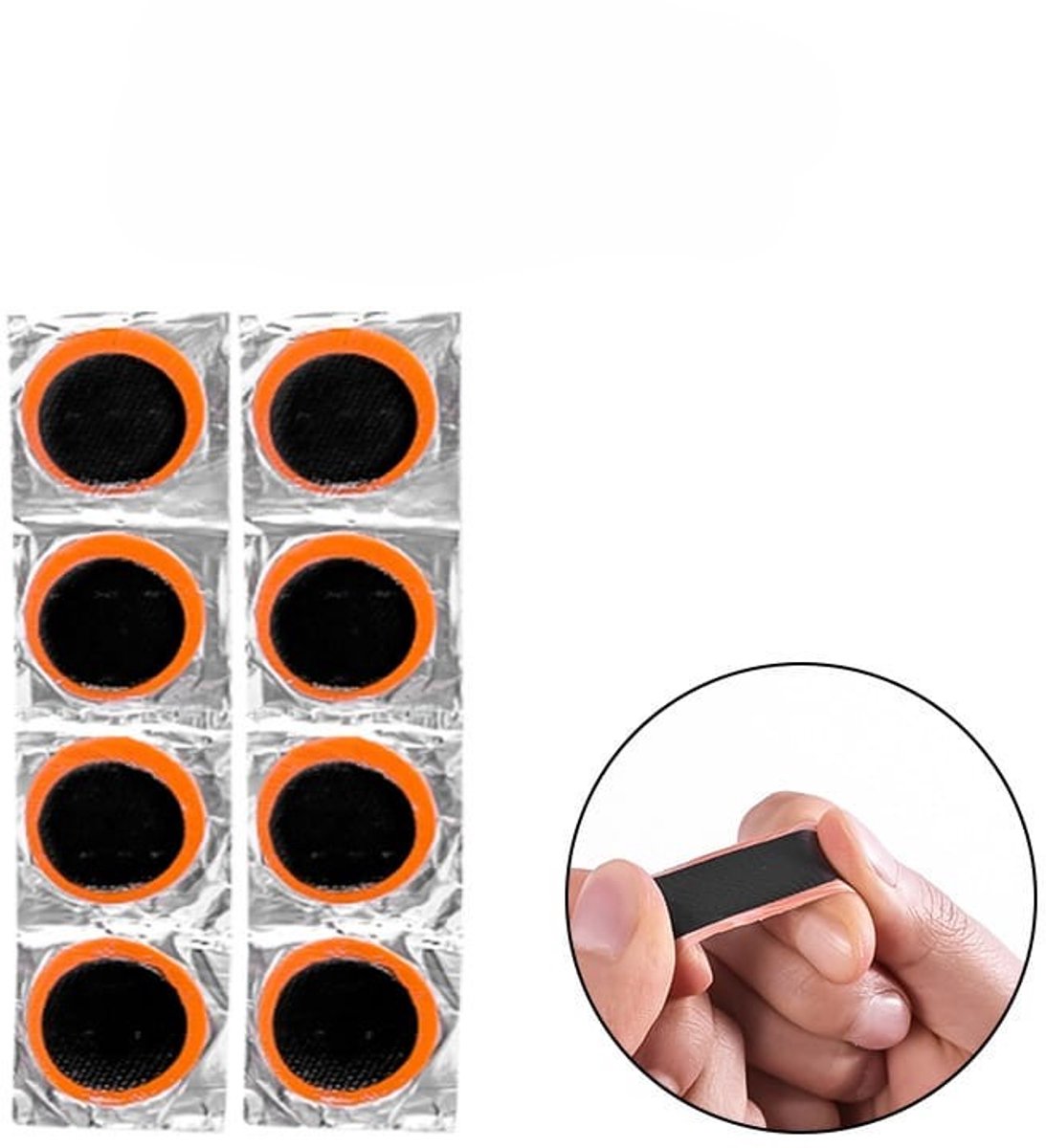 48 Stuks Bandenplakkers – Rond - Fietsband Reparatie Patches - Reparatie Plakkers - Buitenfiets Fietsbandgereedschap – Bandenreparatie Fiets - bandenreparatiegereedschap - LOUZIR thumbnail 3