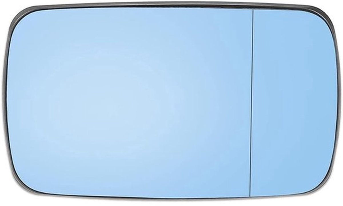Auto Spiegel - Links - Wit/Blauw Getint - Vervangingsglas - Geschikt voor B-M-W Series 3 E46 1998-2006