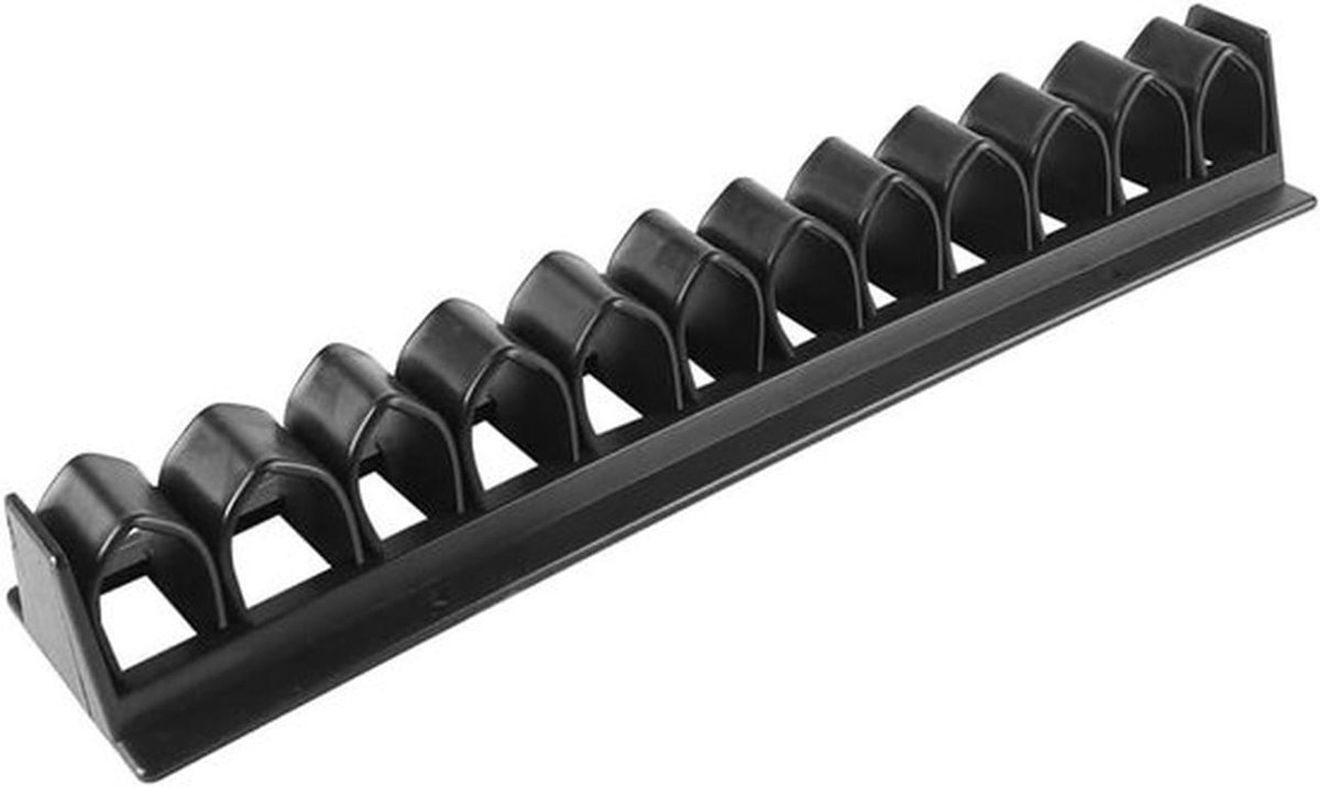 Wandmontage zweepstandhouder Paardentuighaak voor 11 paardentonhouder - Multifunctionele zweephouderaccessoires - Wandmontage Apparatuuropslag - Geschikt voor paardenstallen - KLeur of model paarden