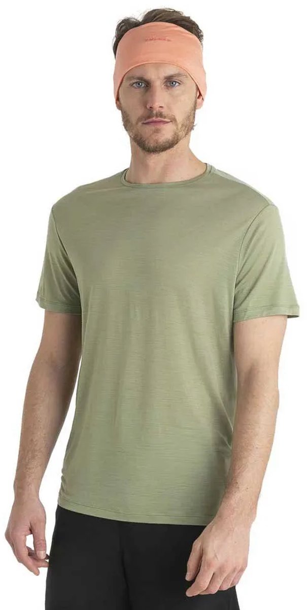 Icebreaker Merino 125 Cool-lite Sphere Iii T-shirt Met Korte Mouwen Groen S Man