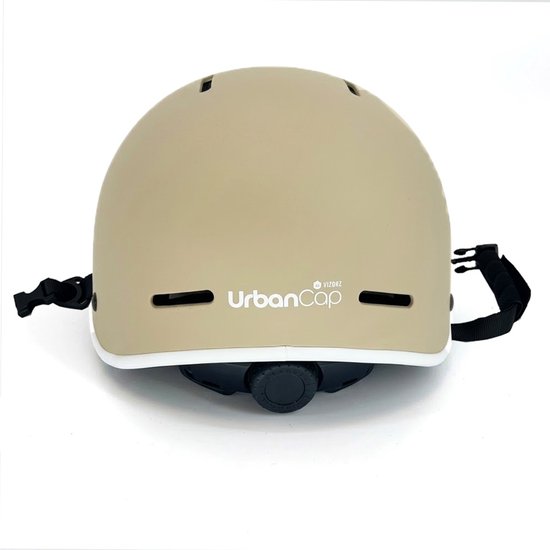 Vizorz UrbanCap fietshelm - Steel Grey van Vizorz — afbeelding 3