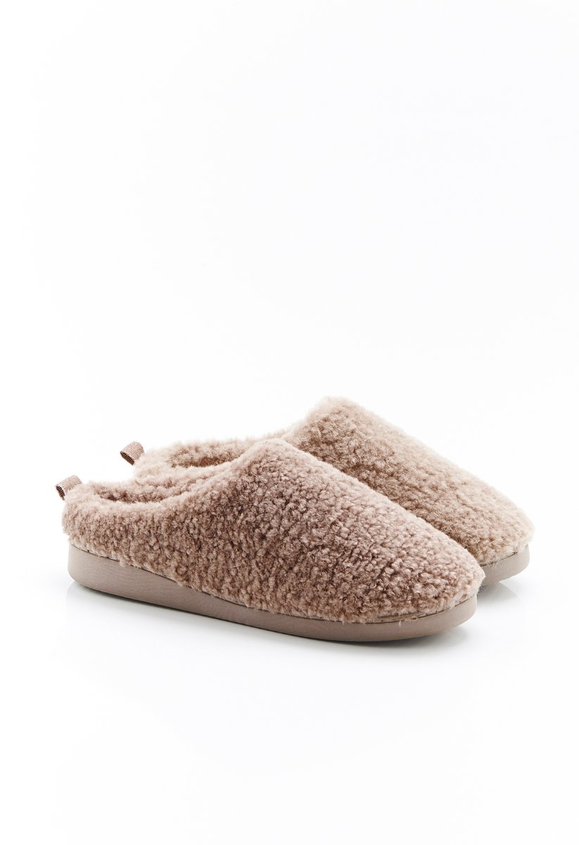 Damart - Instapmuilen Thermolactyl met imitatiebont - Dames - Beige - 36