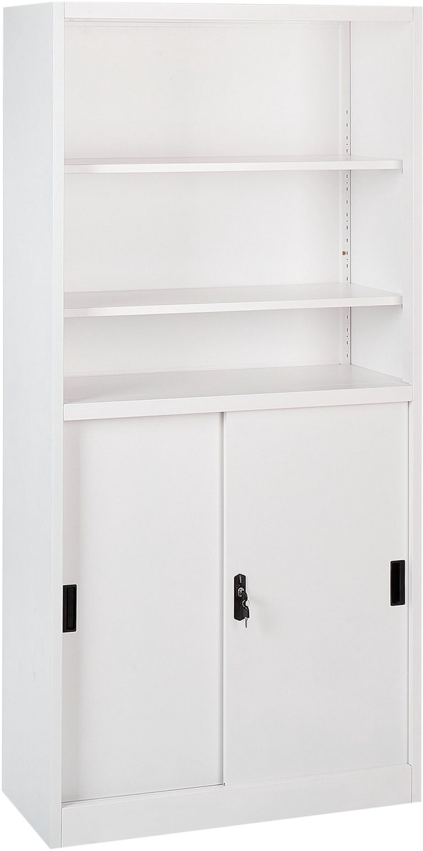 MUSCOVITE - Sideboard - Wit - Staal