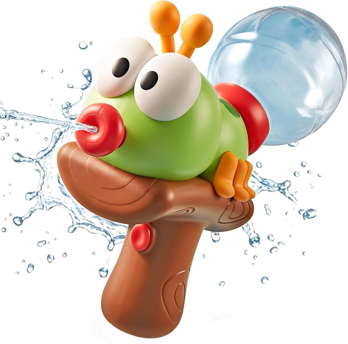 casalora Elektrisch Waterpistool voor Kinderen – Zomerzwembad Speelgoed – Automatisch Spuiten – Zomerspeelgoed voor kinderen - Uniek Mierenontwerp – Batterijgevoed – Geschikt voor Jongens en Meisjes – Groen