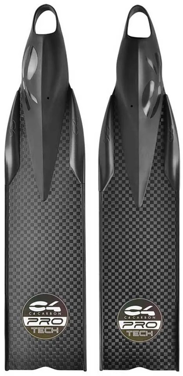 C4 Freediving Pro Tech Freedivingvinnen Zwart EU 42-43