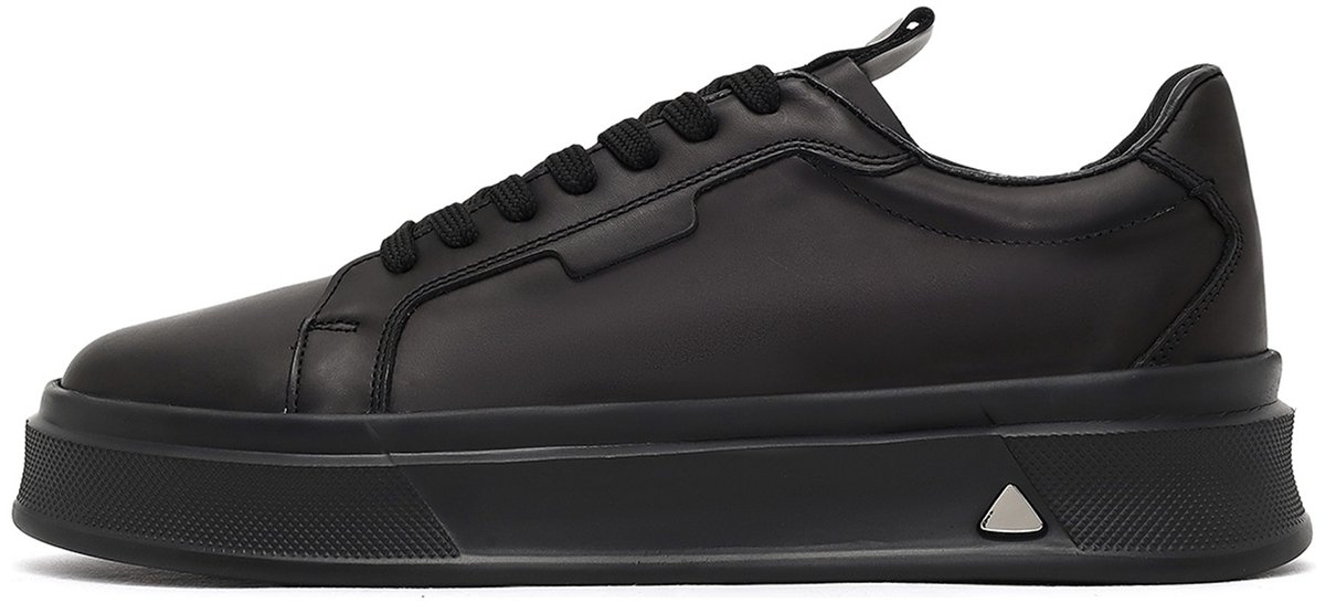 DERIMOD Platform Sneakers Echt Leren Platform Sneakers
