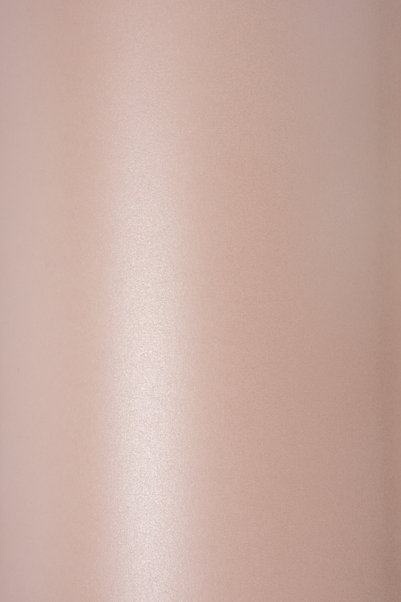 Netuno - roze metallic papier - A5 - 14,8 x 21 cm - 10 vellen - 125 gram - Sirio Pearl Misty Rose