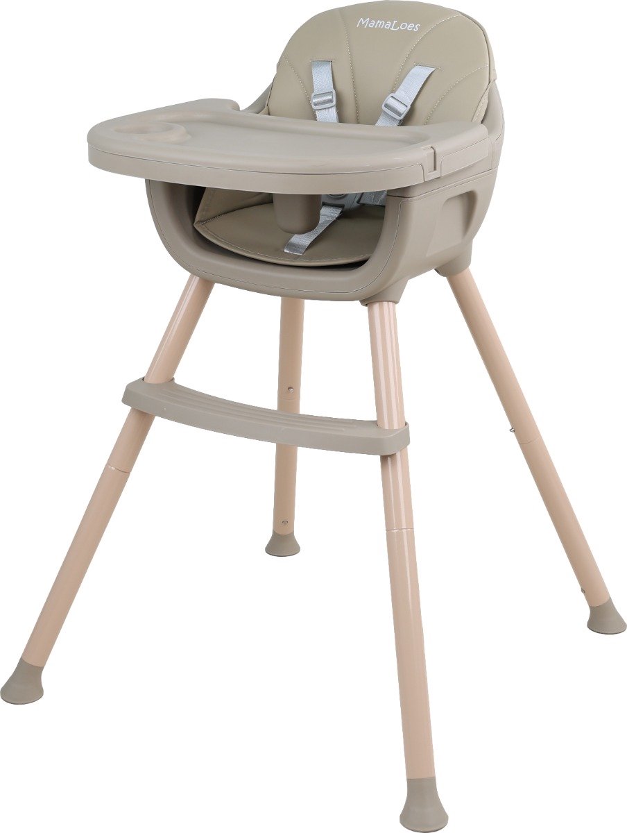 MamaLoes Lily Taupe Kinderstoel