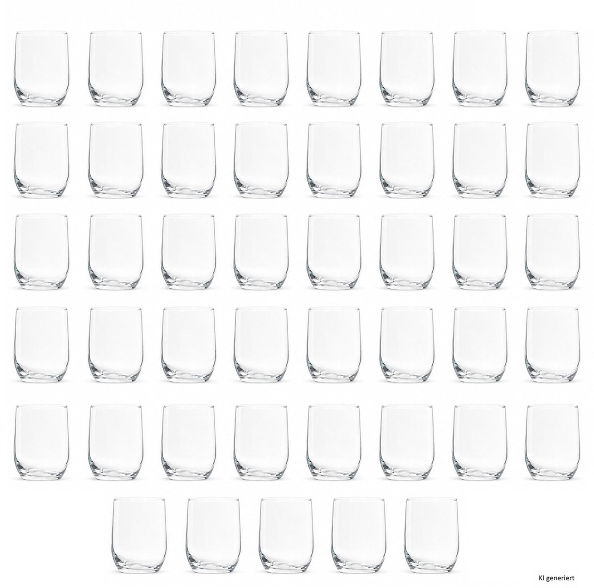 45-delige set whisky glazen Bella 310ml